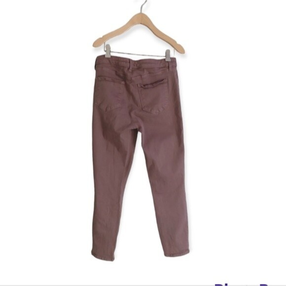 L'Agence☆ High Rise☆ Margot Taupe Mocha cotton spandex fitted Mom Jeans size.29 - Picture 3 of 7